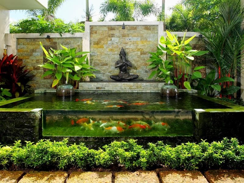 Kolam koi taman